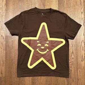 AssPizza Ass Pizza Carl's Jr Brown Star 2023 Big Logo T Shirt Mens Medium